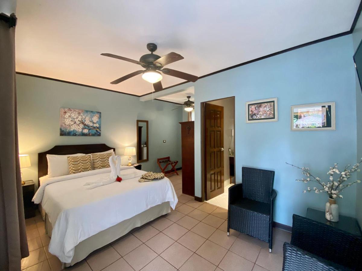 Habitación Estándar con cama grande y vistas al jardín