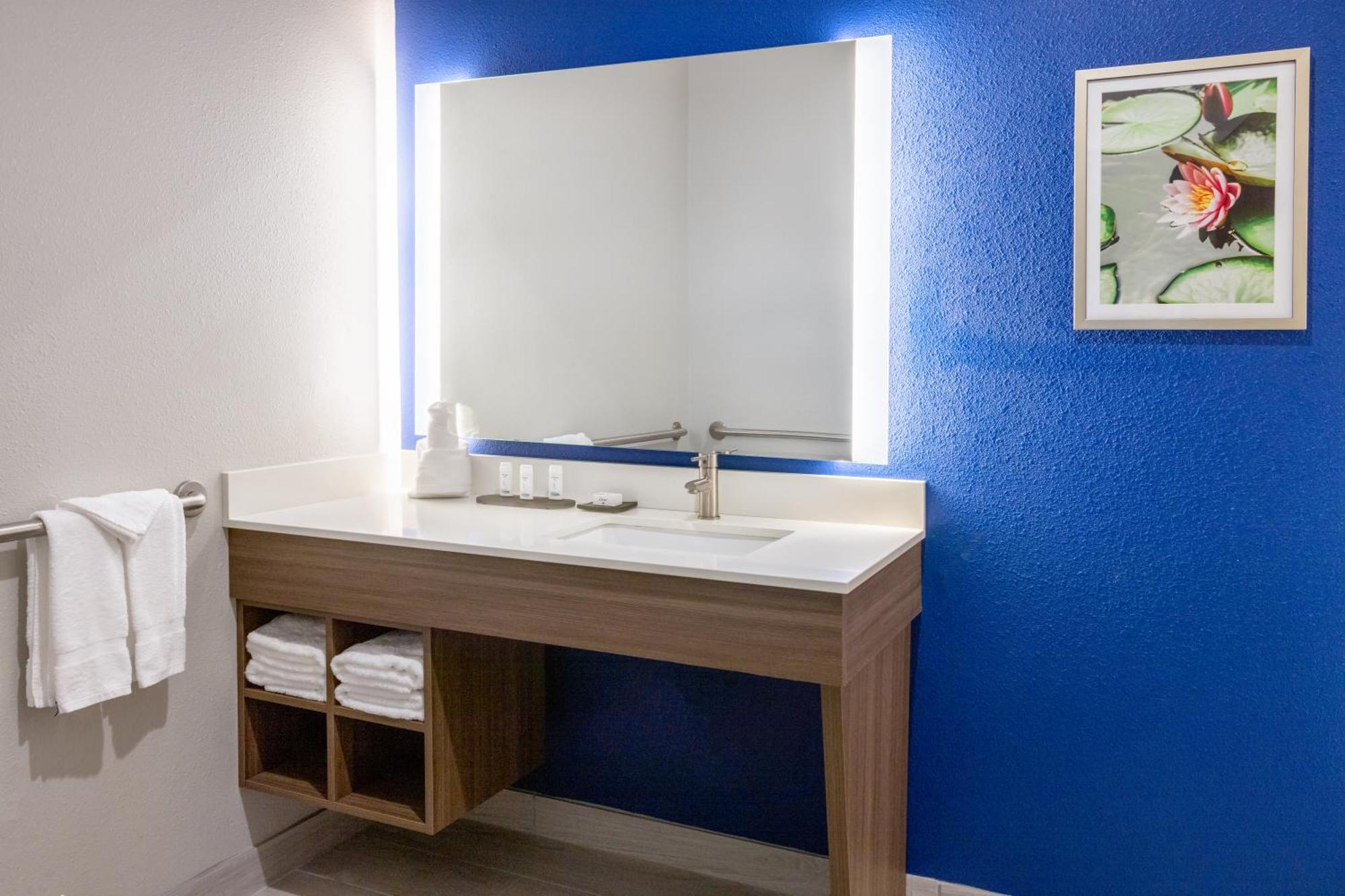 Queen Room with Mobility/Hearing Access and Roll-In Shower -  Non-Smoking