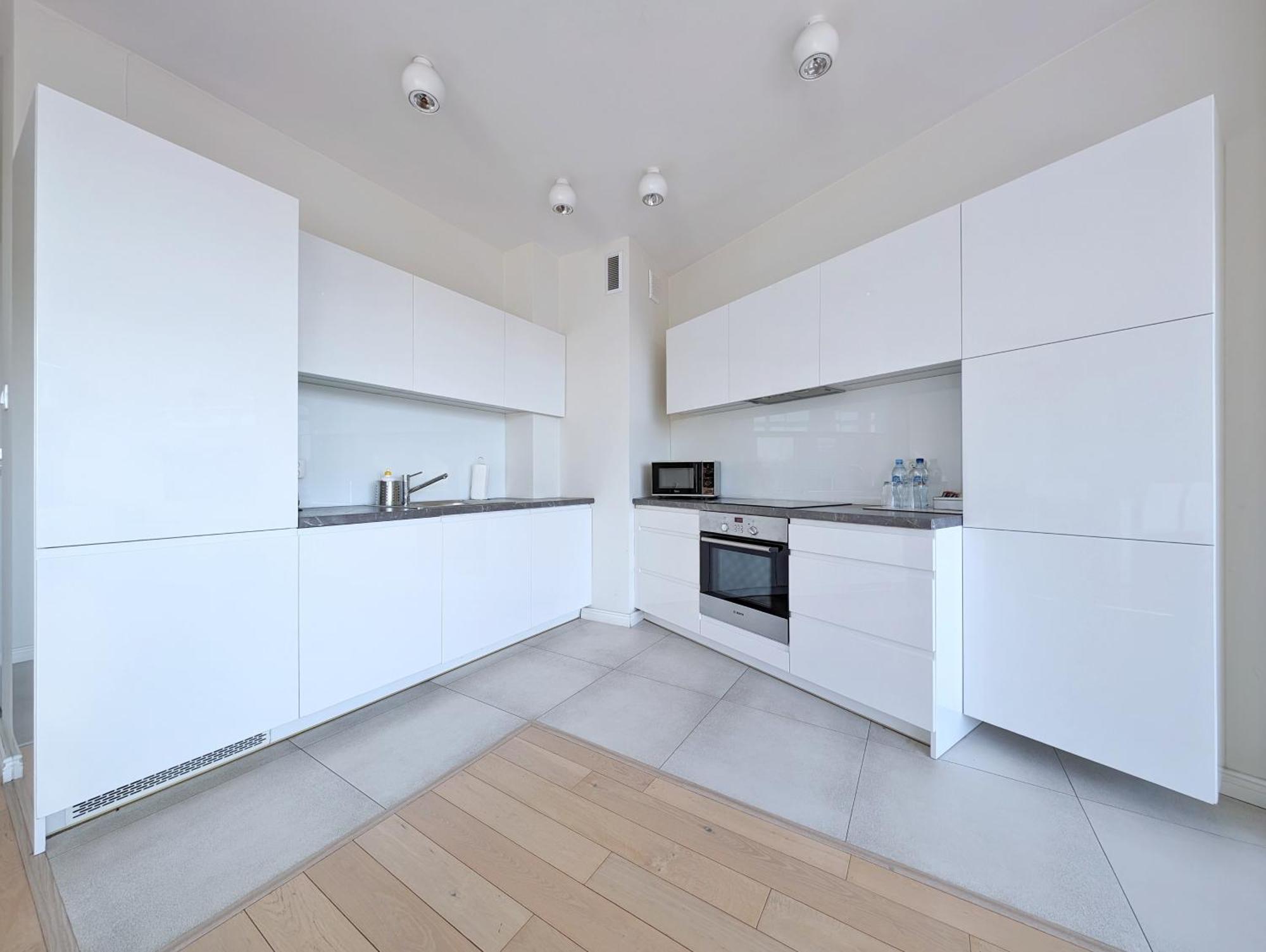 Penthouse-Apartment mit Terrasse und Stadtblick