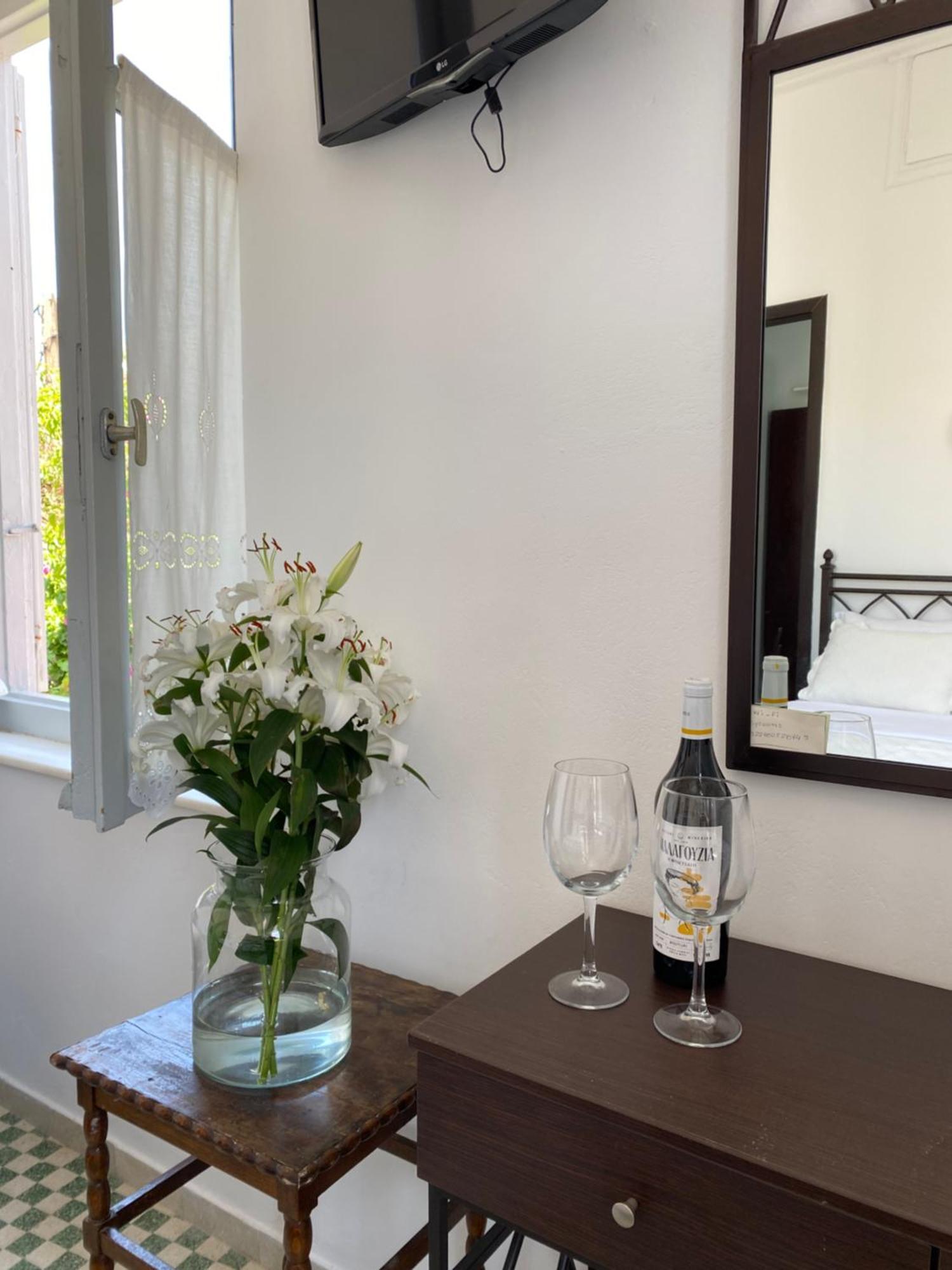 Doppelzimmer mit Gartenblick