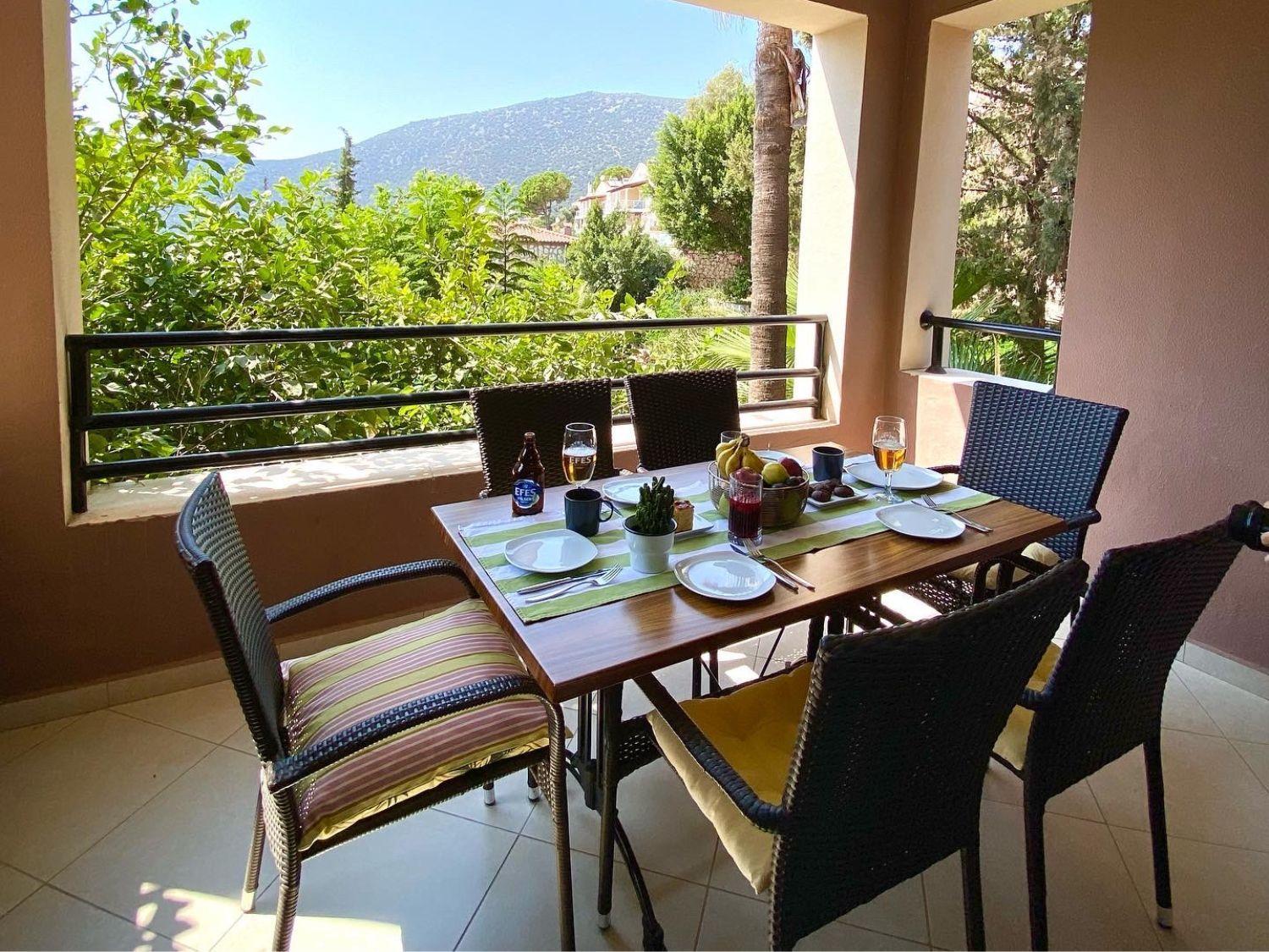 Two-Bedroom Deluxe Apartment Balcony