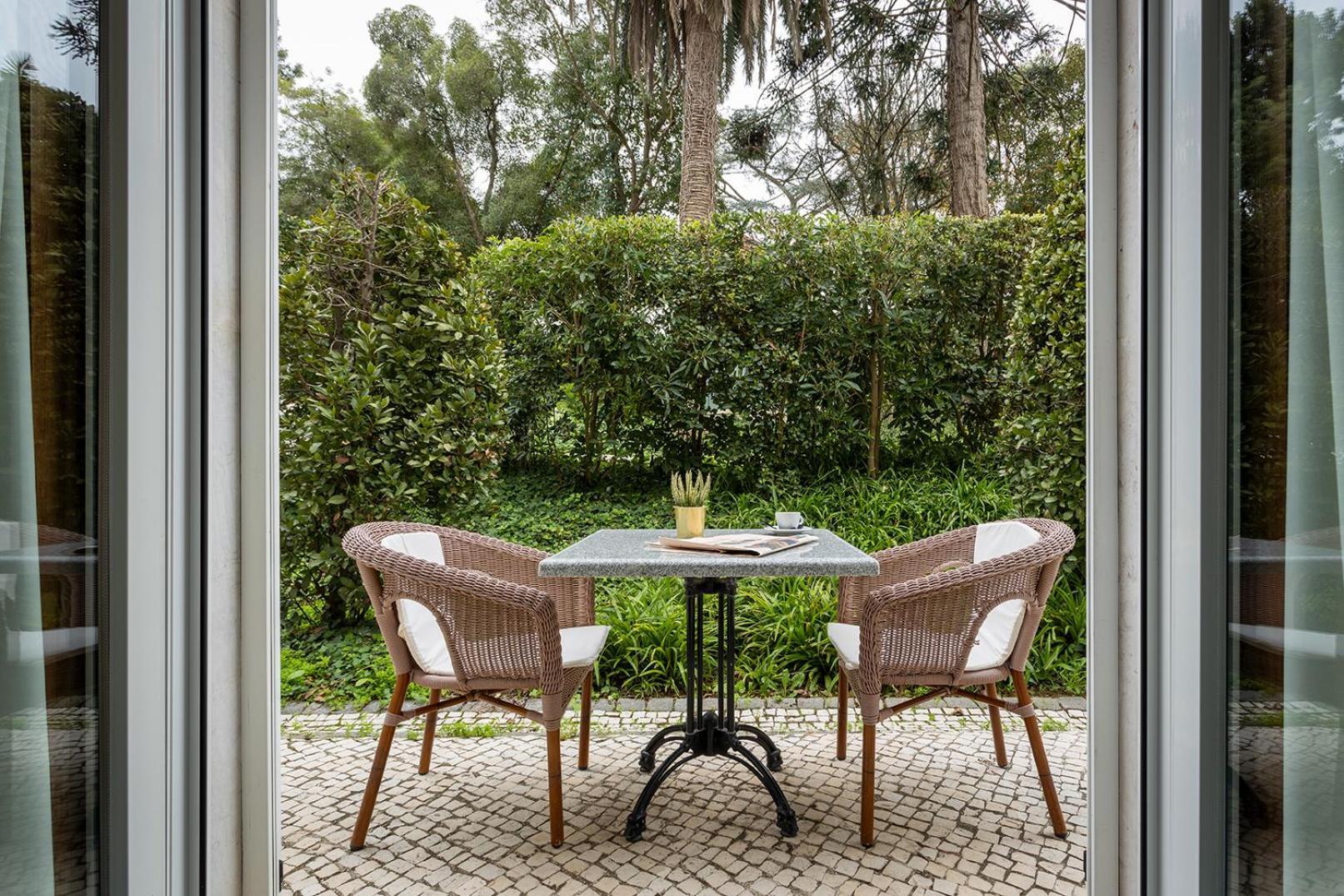 Quarto Twin Premium com Vista Jardim