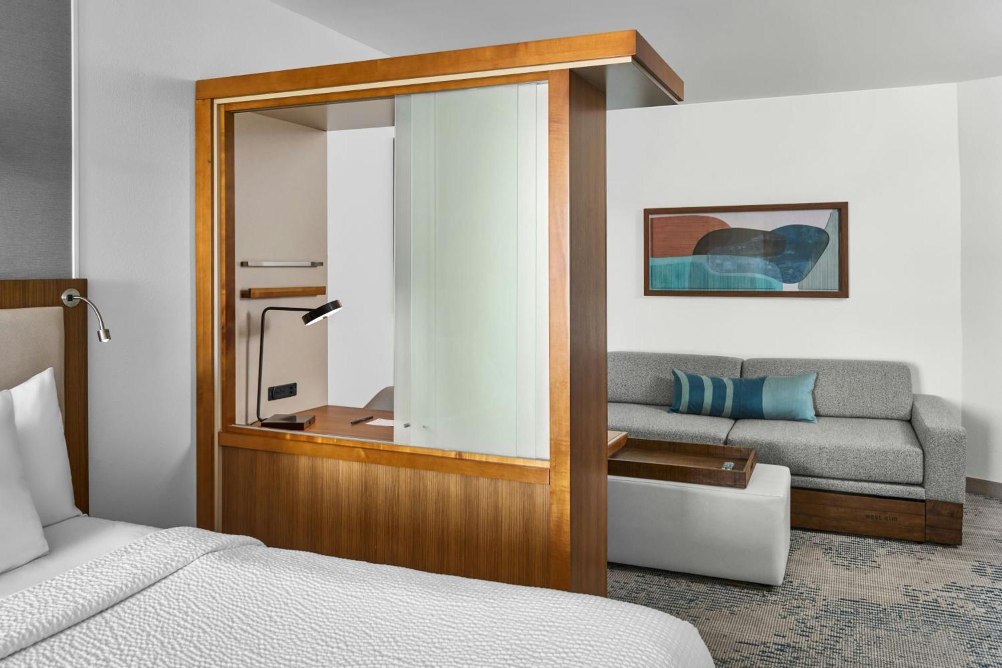 Queen Suite Two Queen Beds Trundle Sofa Hearing Accessible