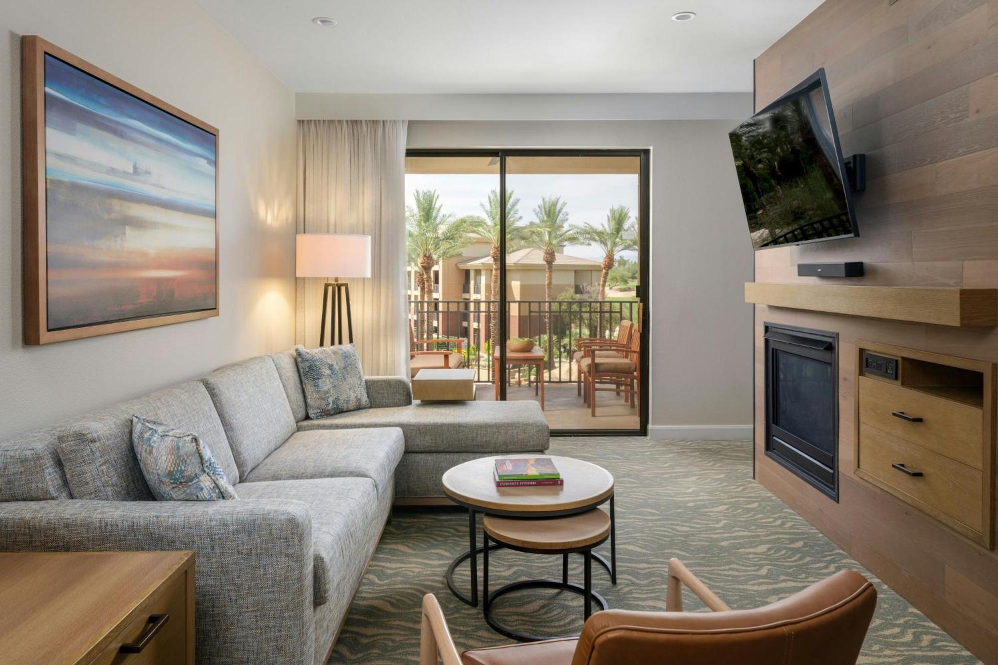 One-Bedroom Villa Balcony