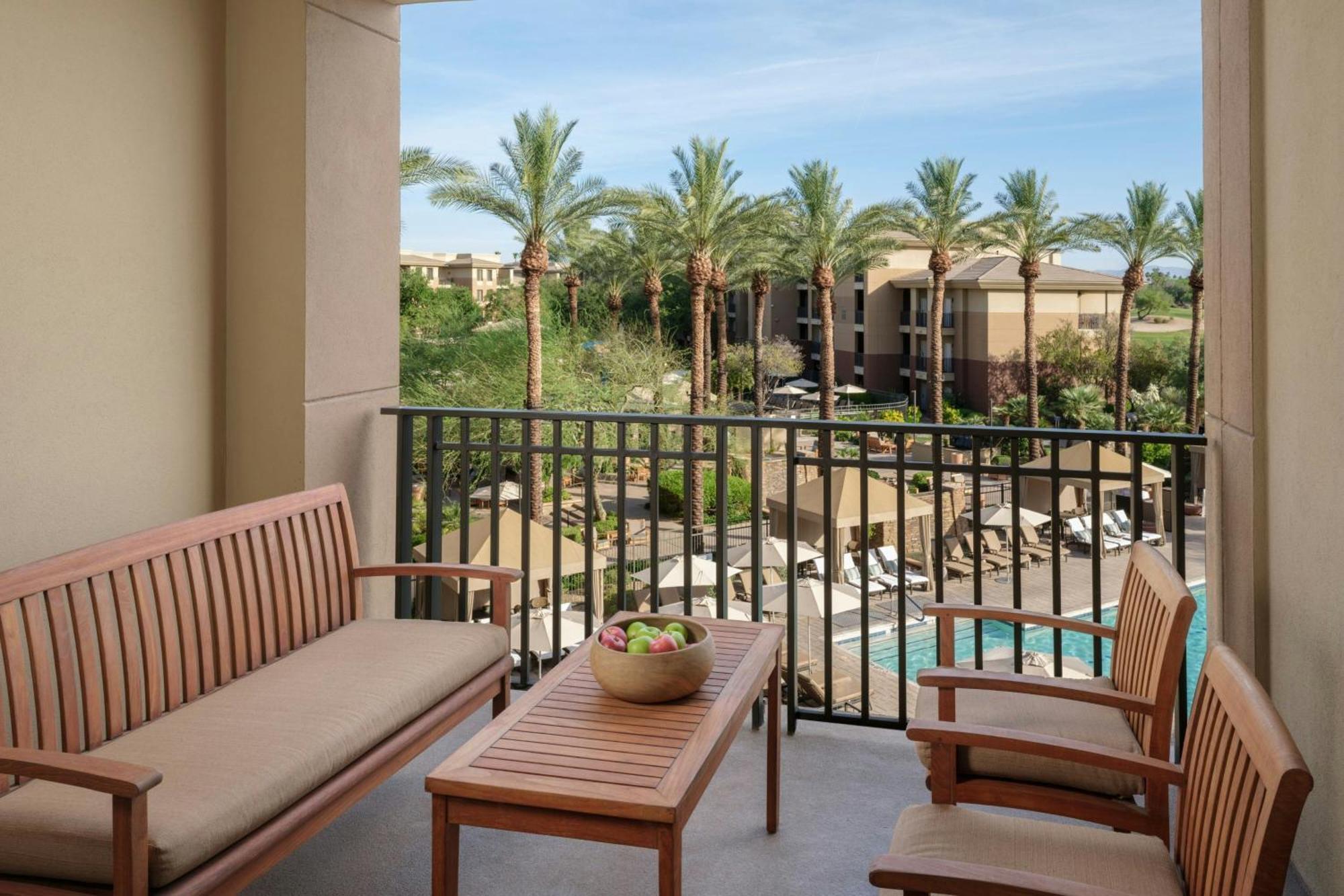 One-Bedroom Villa Balcony