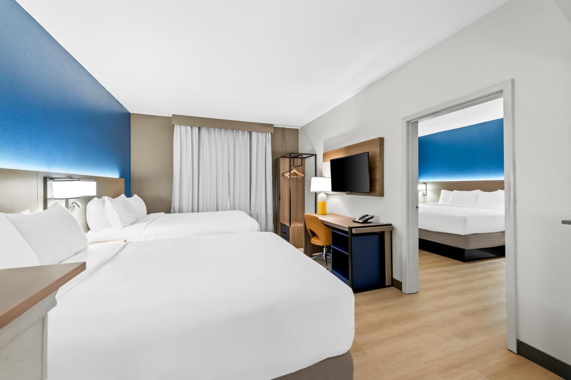 Suite One King Bed Two Queen Beds Accessible or Non-Smoking