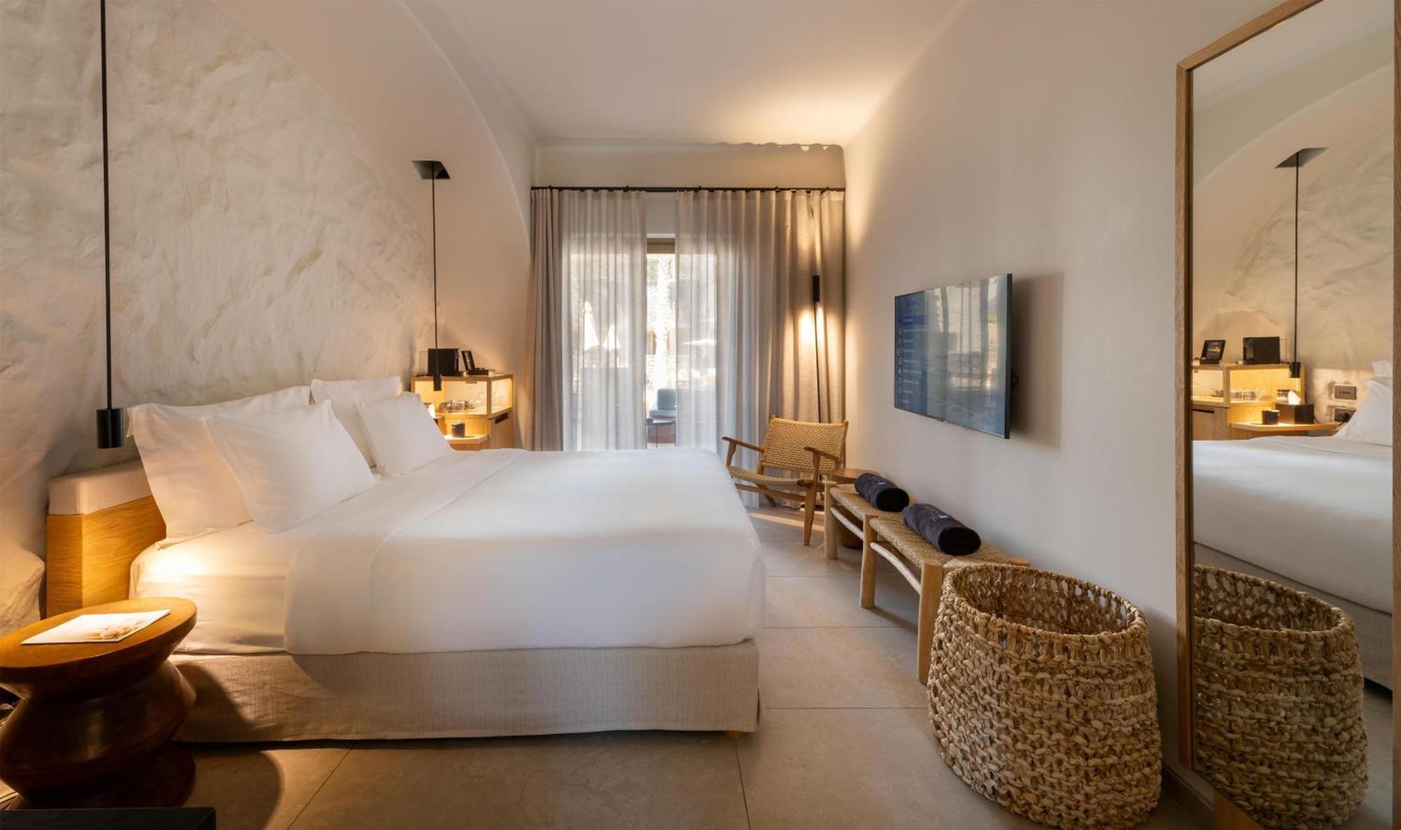 Chambre Premium avec Terrasse et Bain à Remous