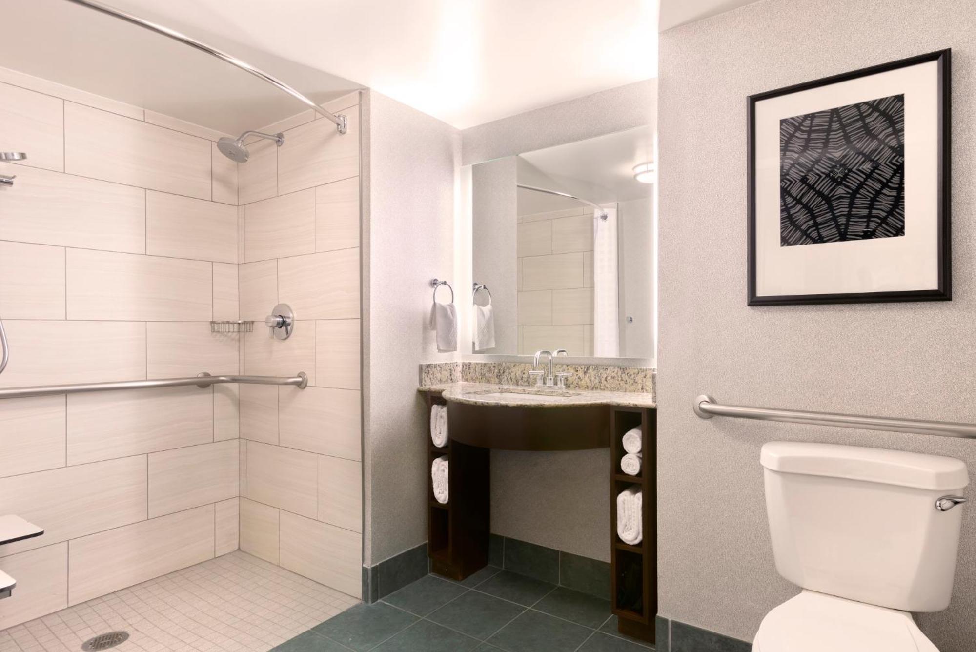 One-Bedroom Suite One King Bed Mobility Access Tub