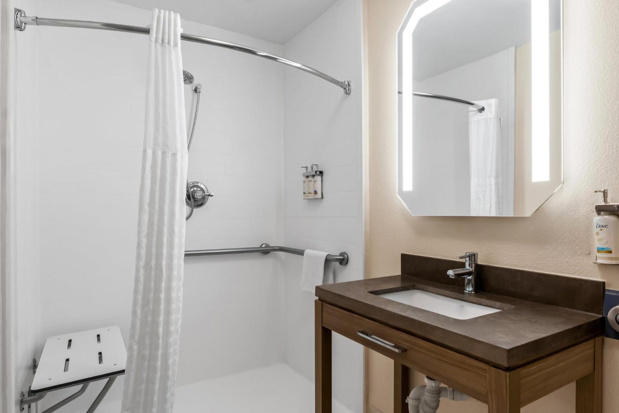 One-Bedroom Suite Roll Shower Communications Access