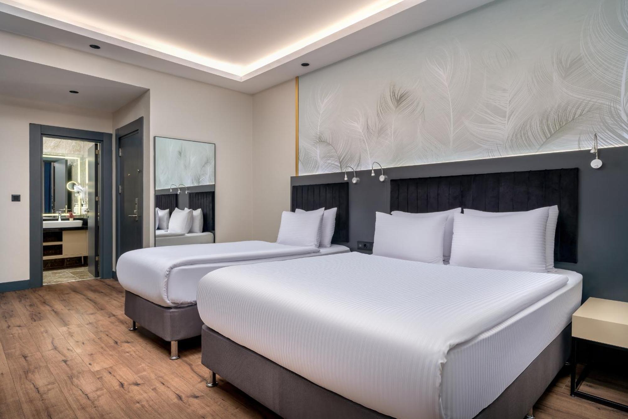 Superior Room One Double One Single Bed Non-Smoking