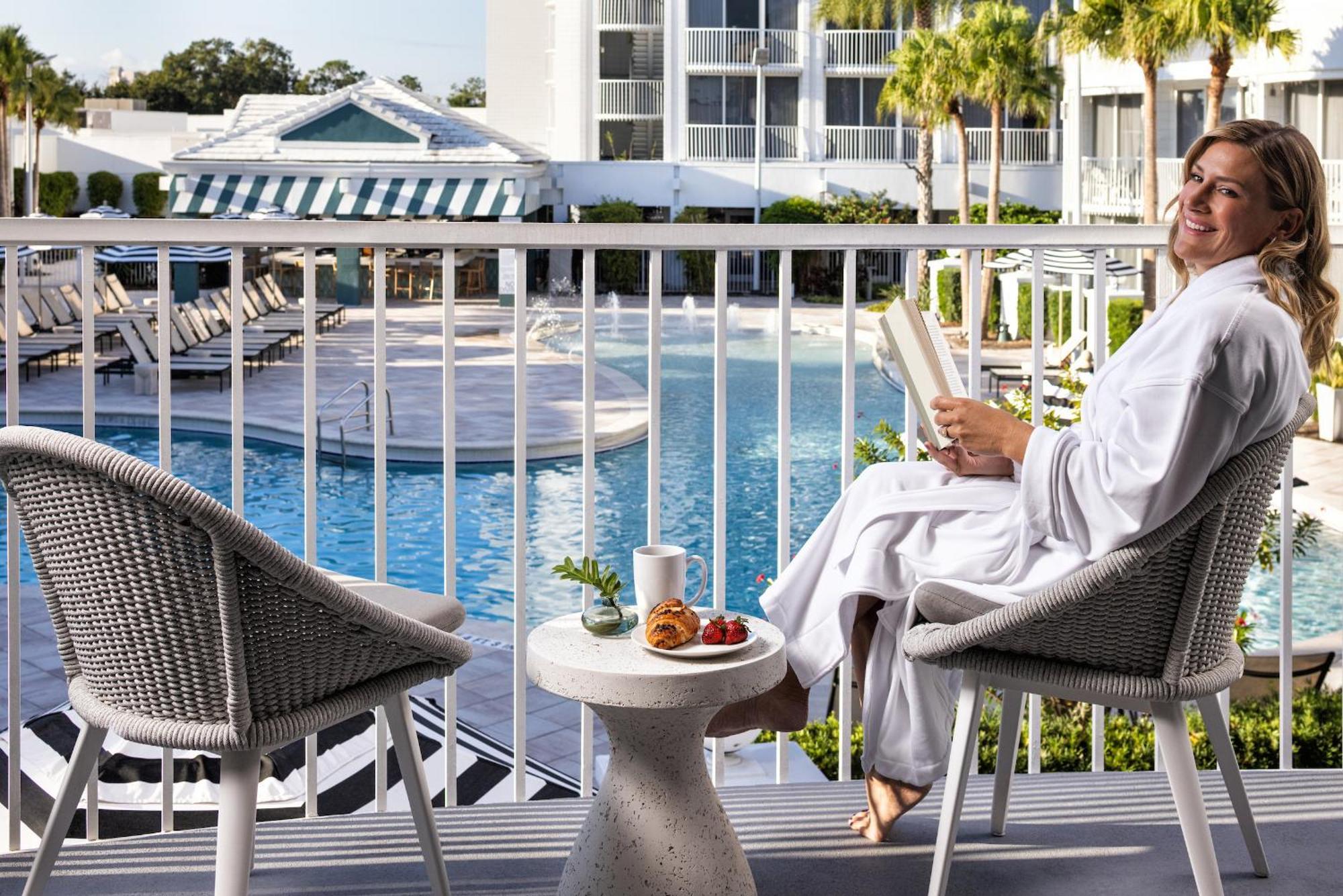 LANAI room one King Bed Bunk Beds Poolside Balcony floors 1 2