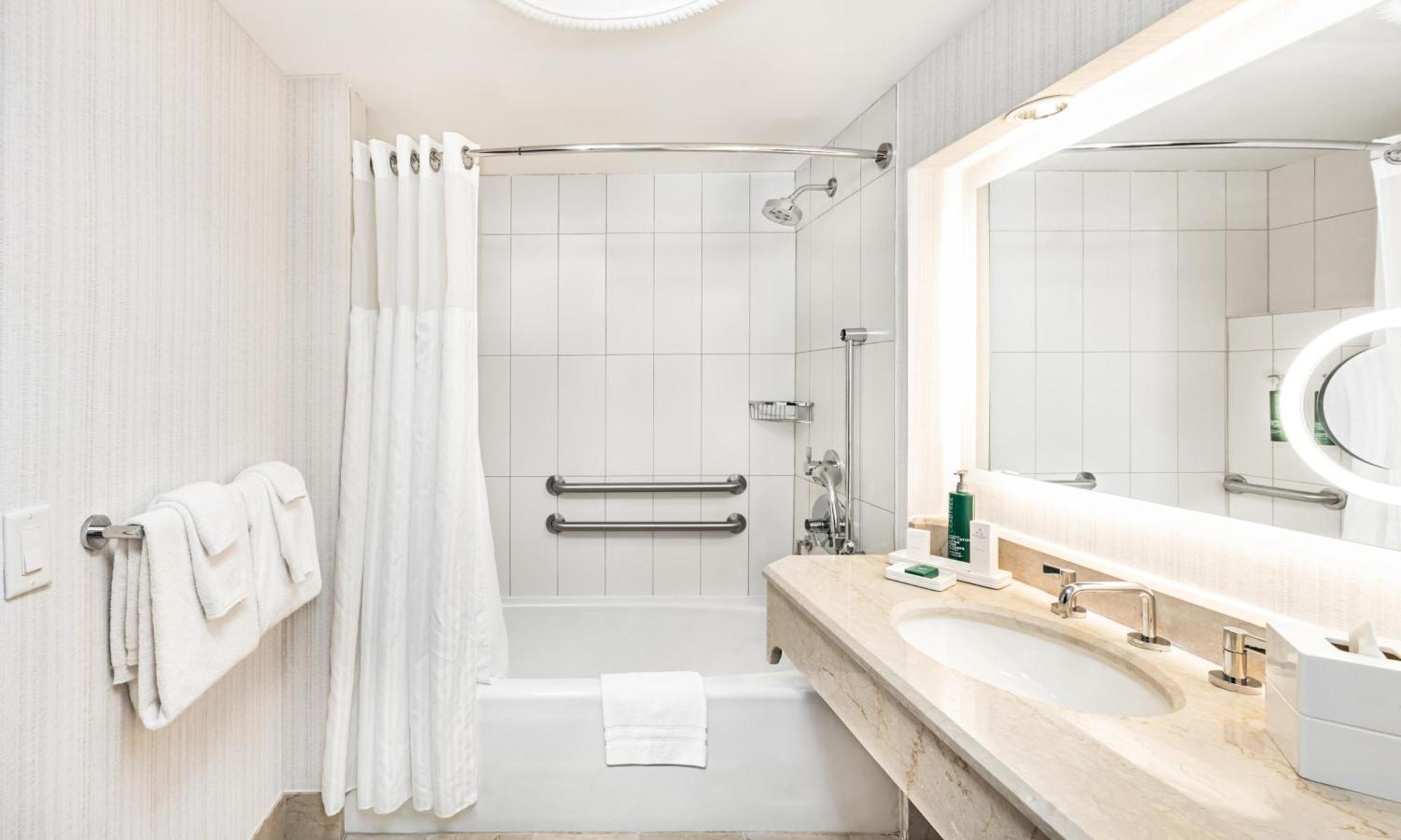 King Room Accessible Tub Mobility Access