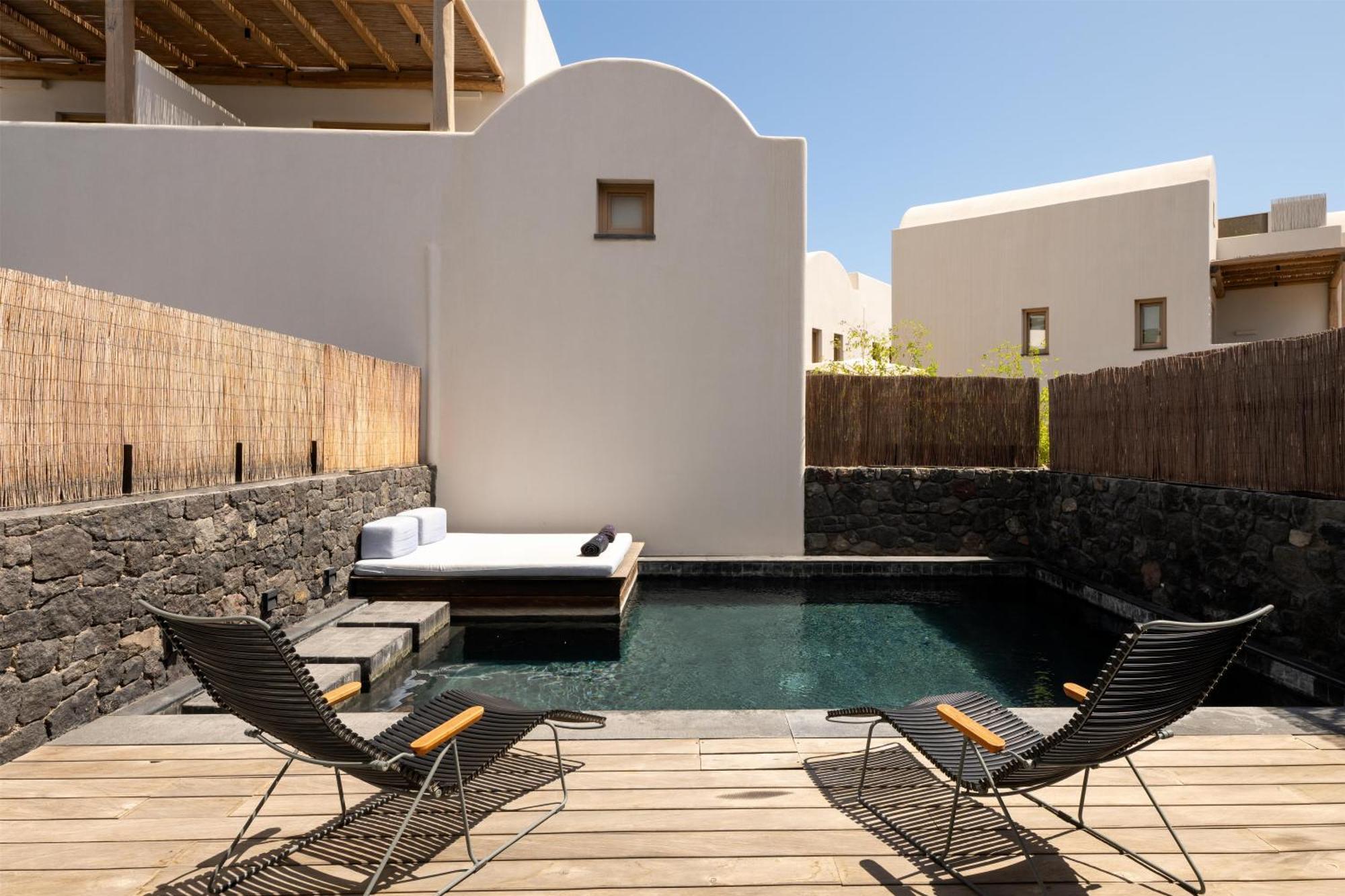 Chambre Premium avec Terrasse et Petite Piscine