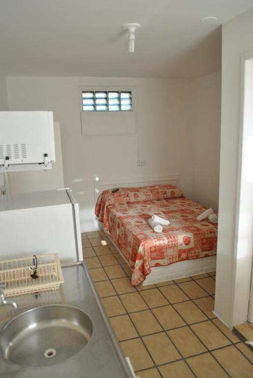 Quarto Duplo com Geladeira e Micro-ondas