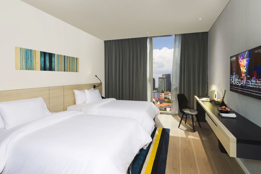 Deluxe Tweepersoonskamer met 1 of 2 Bedden