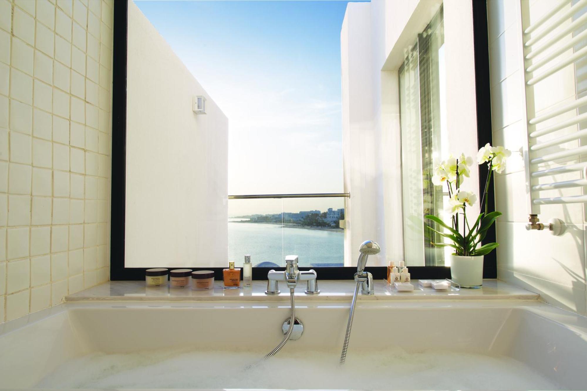Deluxe Twin or Double Suite Partial Sea View