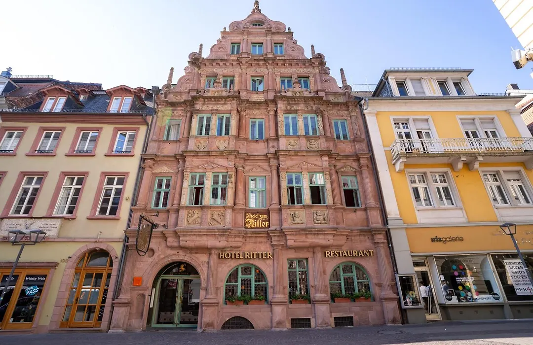 Hotel Zum Ritter St Georg - Oldest Residential Building In Heidelberg Since 1592-1