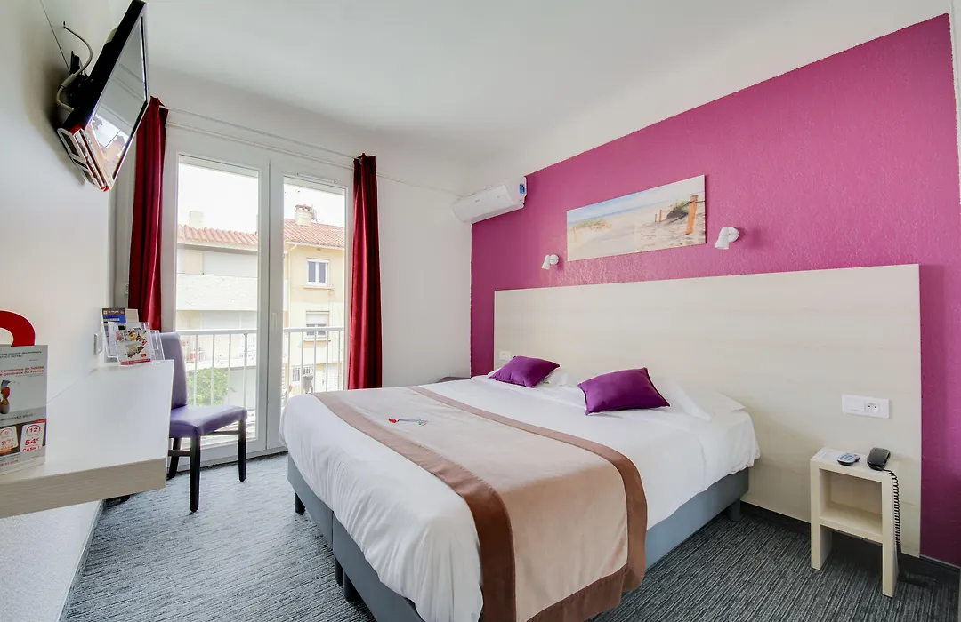 Le Regina Hotel Et Restaurant Canet-Plage-1