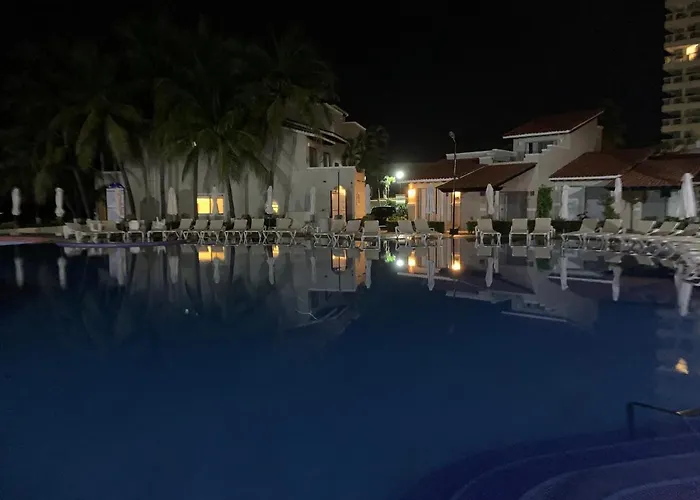 Hab Pta B Area De Villas Dentro Del Hotel Junto Al Krystal En Ixtapa Wifi 2A 1M Con Playa (Adults Only)