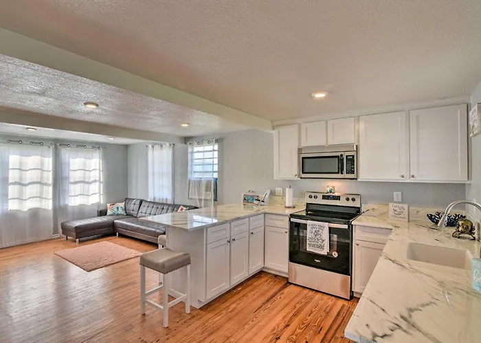 4 Blocks To Ocean: Water-View Surfside Beach Home!