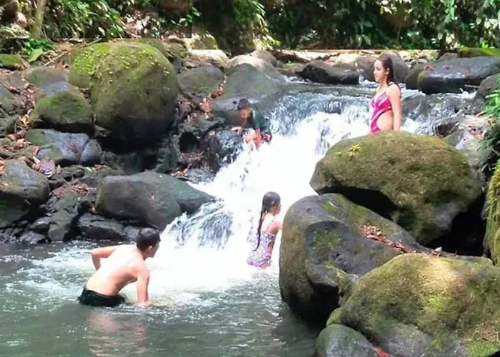 Vanilla Jungle Lodge - Rainforest Waterfall Garden
