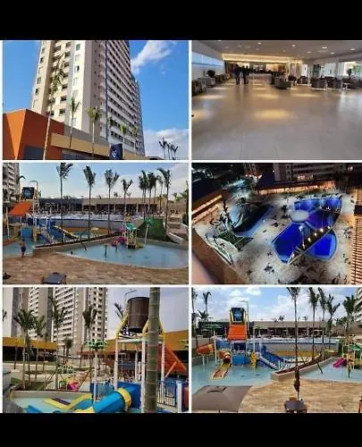 apartamento enjoy solar das águas Olímpia para 5 pessoas