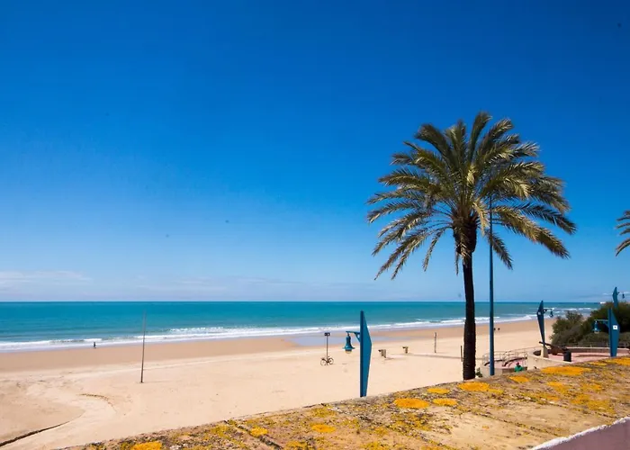 La Barrosa con vistas al mar