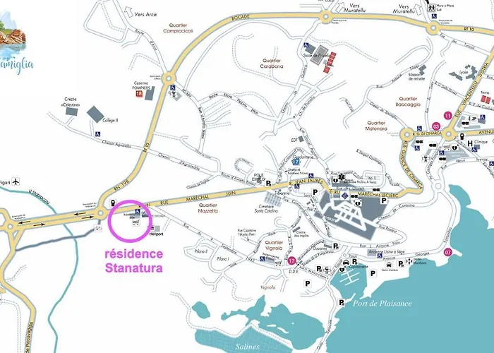 Appart T3 4 Etoiles 4/6 Personnes Porto Vecchio