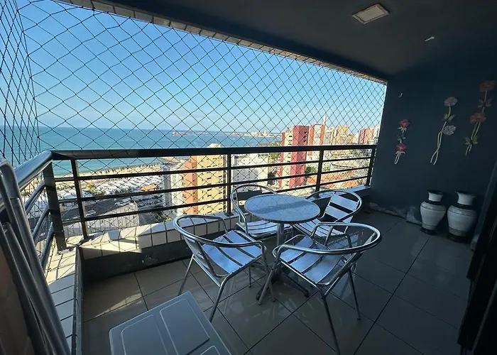 Apartamento Em Andar Alto Com Vista Mar Meireles Fortaleza 