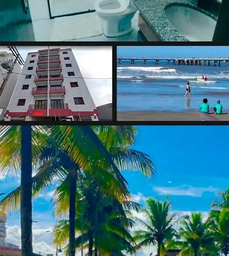 Ap beira-mar com wi-fi e garagem