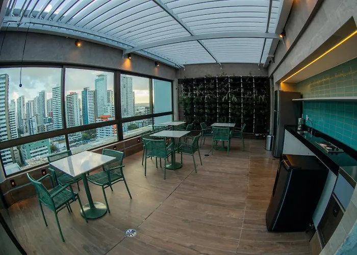 Rooftop 470 - Novíssimo Flat Boa Viagem