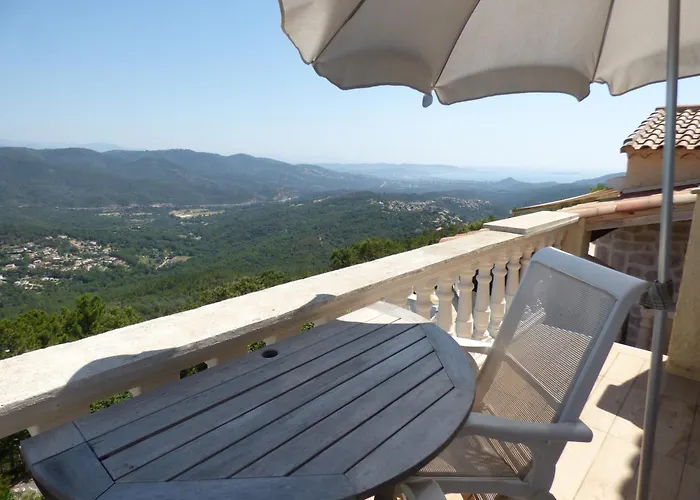Chambre D'Hotes Avec Kitchenette Vue Mer Et Montagnes L'Esterel Panoramique