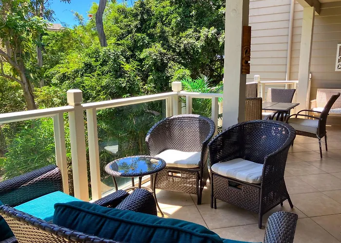 Cool & Quiet Wailea Oasis, Big Lanai + Two Pools