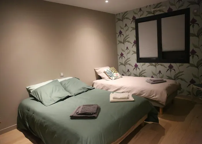 Chambres avec salle de bain et petit déjeuner chez JP&Josy