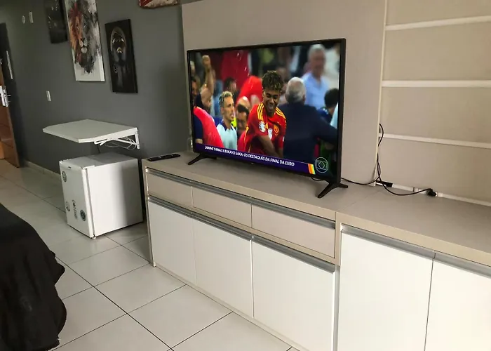Flat Hotel Morador 1110 Suite,Sofa,Varanda,Cozinha