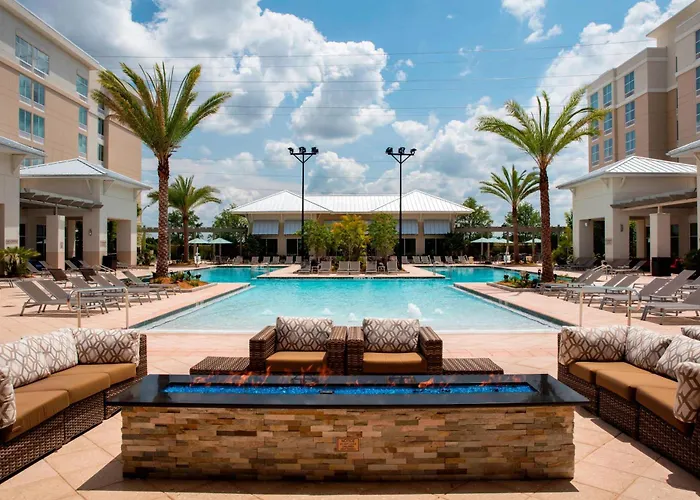 Towneplace Suites Orlando At Flamingo Crossings Town Center, Western Entrance