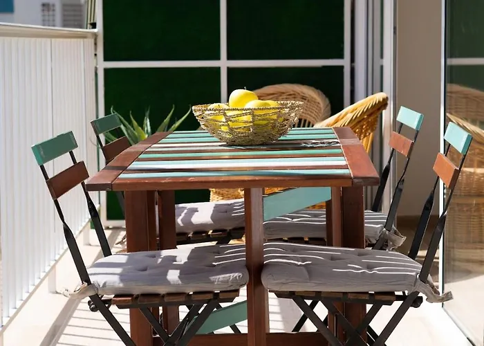 Coqueto apartamento en la playa