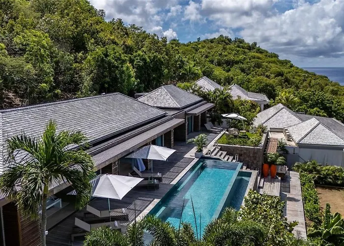 Villa Neuve A Lurin Avec Vue Mer Sunset A Proximite De Gustavia