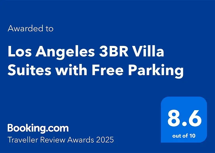 Los Angeles 3Br Villa Suites With Free Parking