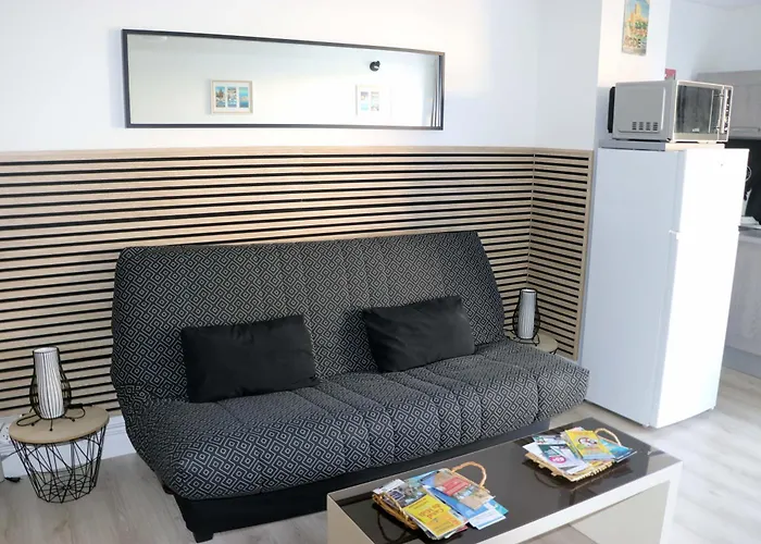Apt 4 couchages proche plage dans residence