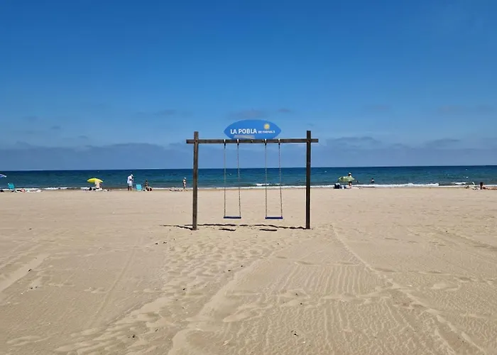 Apartamento Barbacoa, Piscina y playa