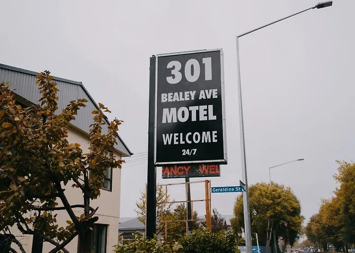 301 Bealey Ave Motel Very Close To City Centre And Hagley Park