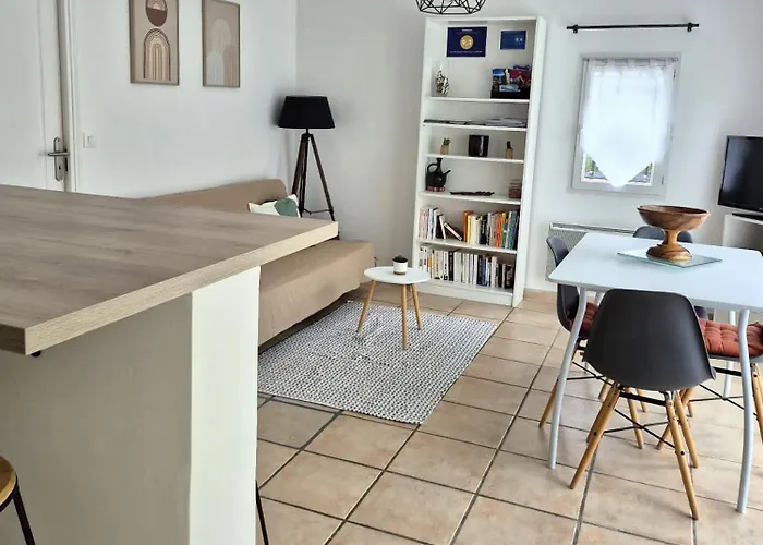 T3 Appt cosy au Calme avec Parking à 5min Plages