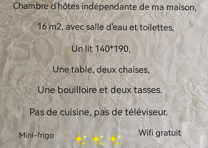 Au Poème du Chêne, Logement indépendant, Calme, Parking gratuit