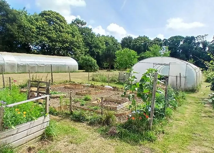 Chambre paisible avec jardin à la campagne en Finistère sud