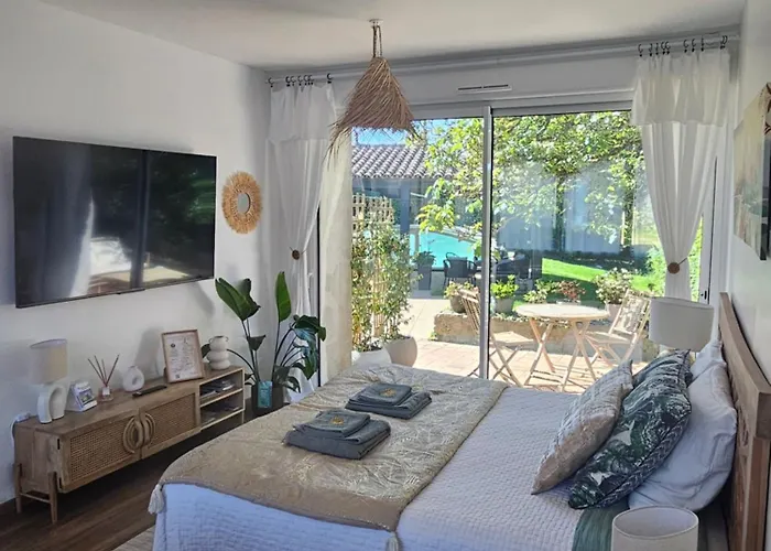 Chambre d'hôte BALI avec piscine chauffée