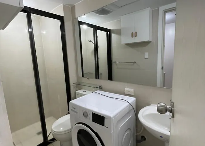 Sweet Retreat Studio Azure North By The Bali Corner At Azure North, Wavepool, Beach And Mount Arayat View