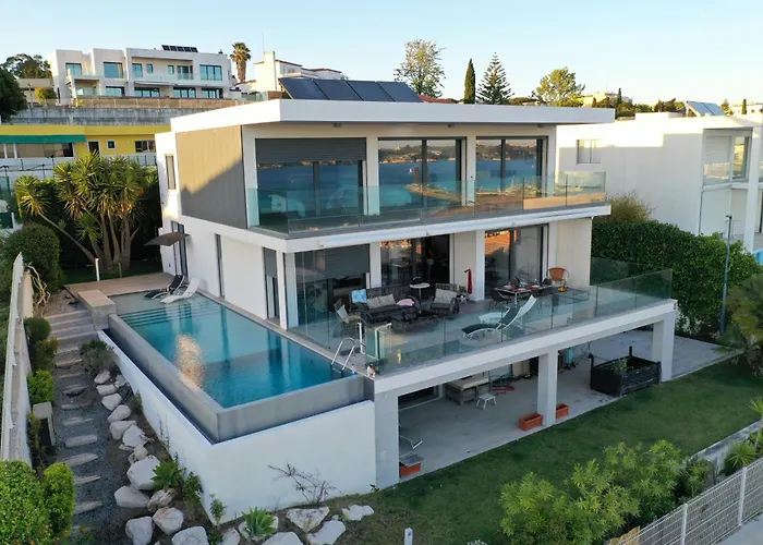 Modern Villa With Sea & River View Pool And Gym.