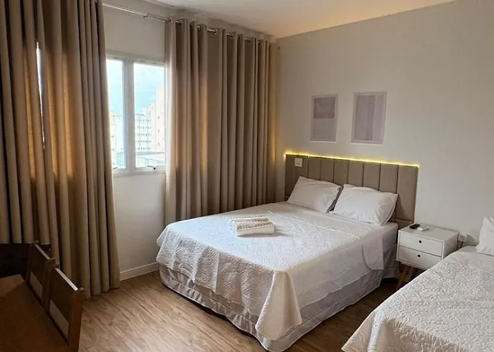 Helbor Stay Gonzaga - Suite Moderna A 5 Min Da Praia