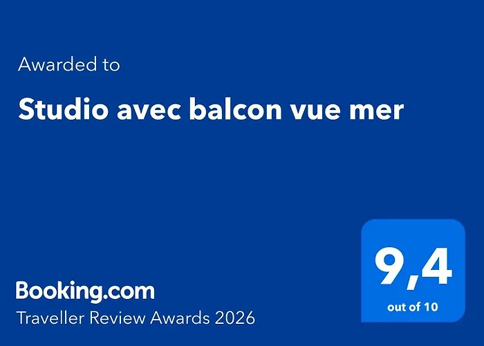 Studio Avec Balcon Vue Mer